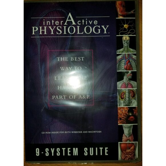 Interactive Physiology 9-system Suite (CD-Rom, 2006) A&P Pearson Education ! - Picture 1 of 2